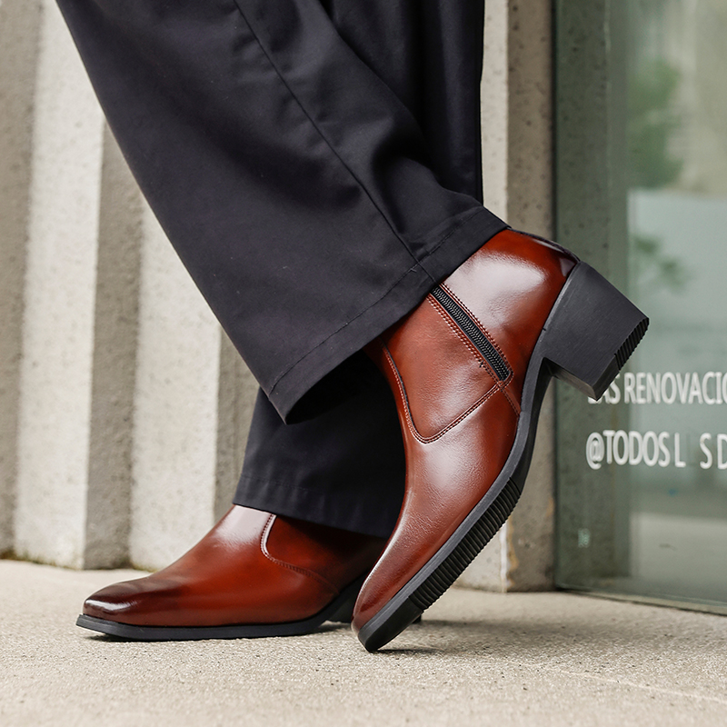 Men'S Shoes Increase Height - Men Height Increasing High Heel Ankle