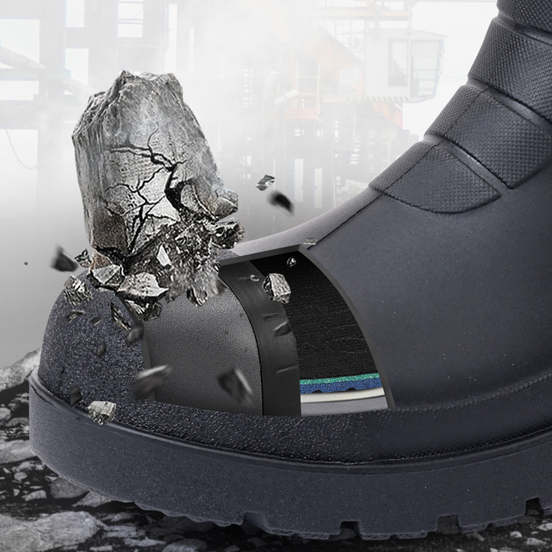 Waterproof Men Mining Boots Wo - Men'S Shoes Water Resistant ulasan dan harga