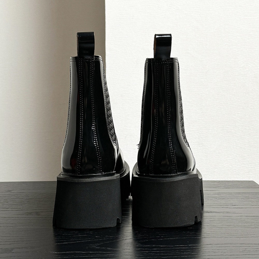 Winter Men Chelsea Boots Invis - Men'S Shoes Increase Height ulasan dan harga