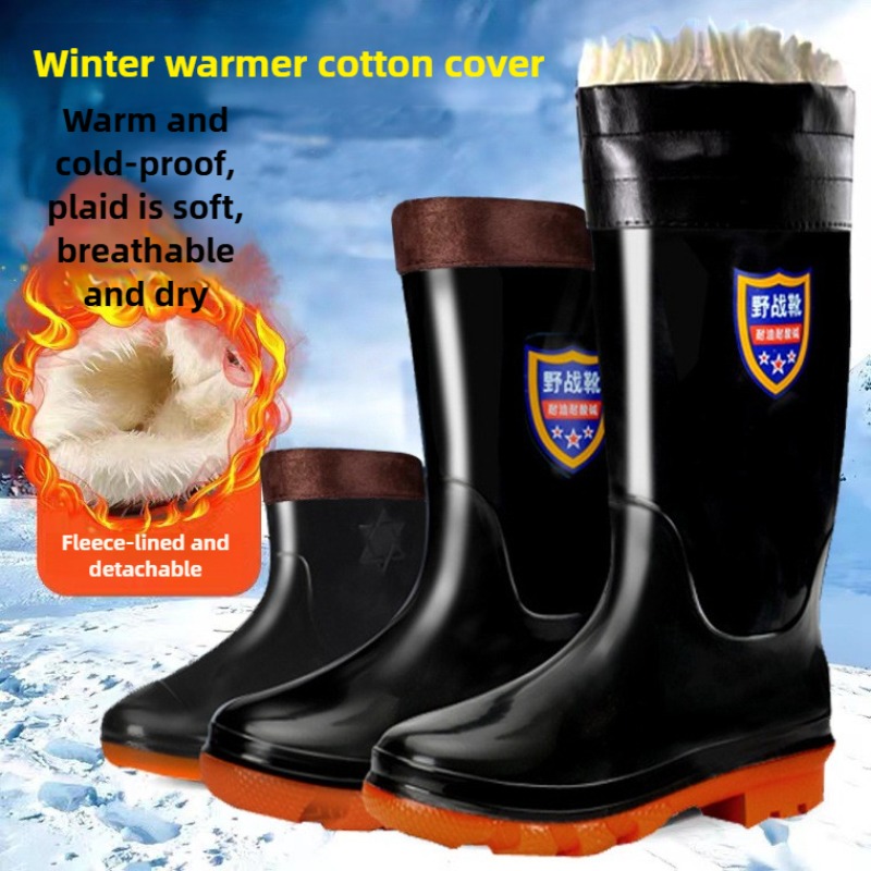 Men's PVC Safety Shoes Rain Bo - Men'S Shoes Water Resistant ulasan dan harga